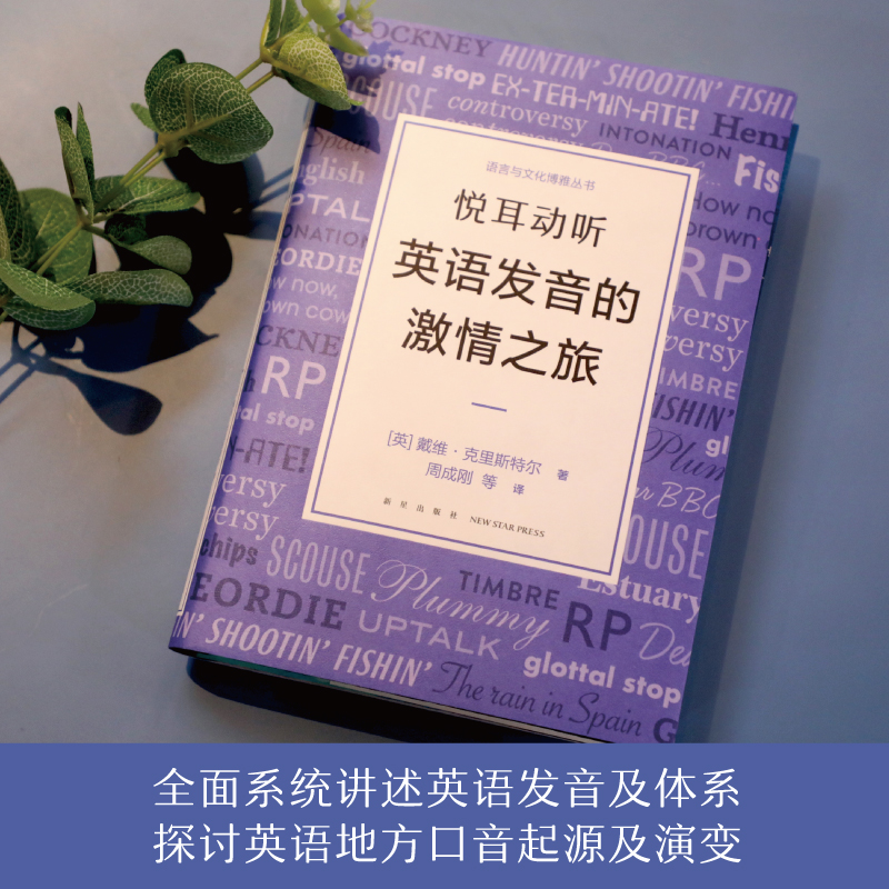 【新东方官方店】悦耳动听英语发音的激情之旅戴维·克里斯特尔经典语音教科书英剧口音语音英国方言英国地方口音英语语音体系-图1