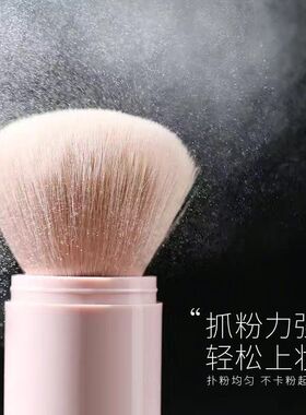 伸缩带盖散粉刷点彩腮红刷