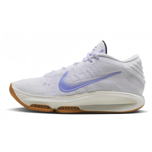 坚蛋体育 Nike Air Zoom GT 3 男子 白蓝 实战篮球鞋 HJ9084-100 - 图3