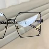 Большие антирадиационные модные очки, европейский стиль, популярно в интернете