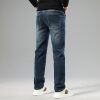 High-end light luxury cotton men's jeans 207