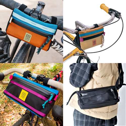 [现货]TOPO DESIGNS BIKE BAG 户外骑行包复古自行车包小布车头包 - 图0
