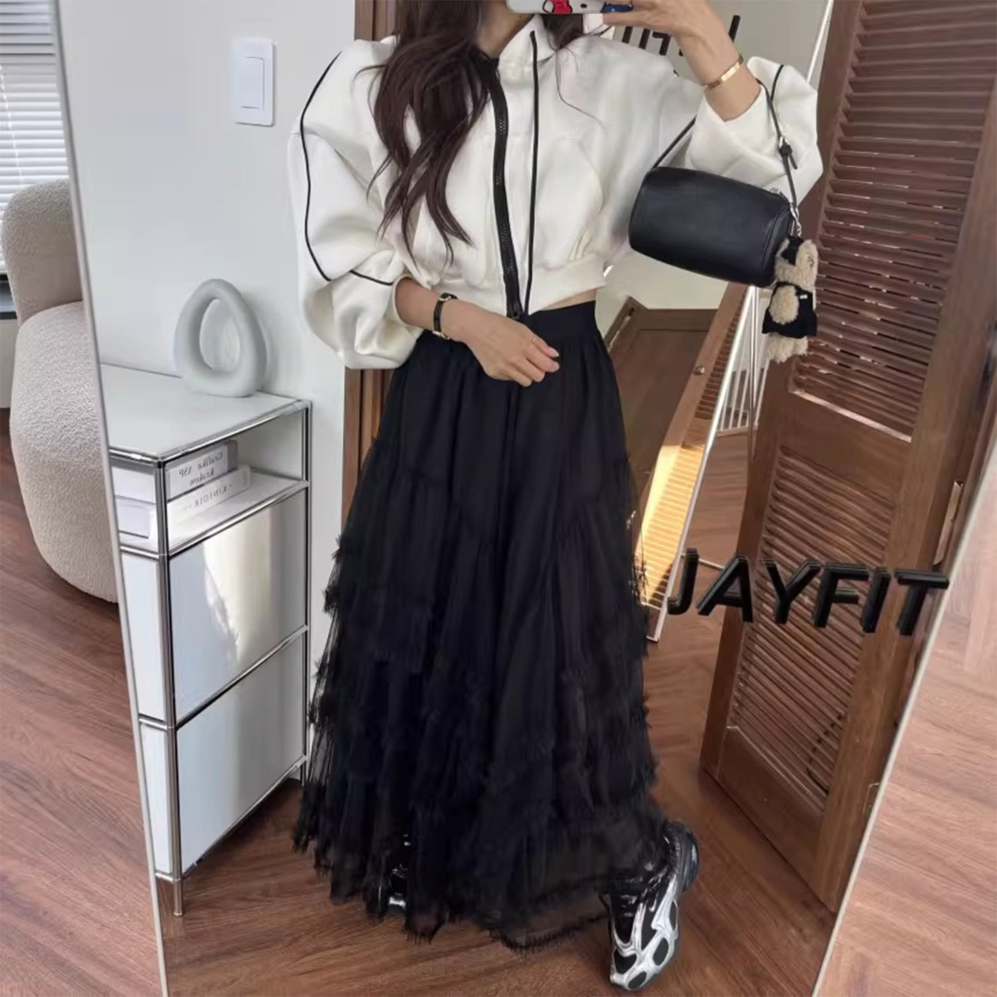 韩国chic春季新款甜美风百搭高腰多层蕾丝花边蛋糕裙半身裙长裙女,淘宝优惠券,粉丝福利购,淘宝优惠卷