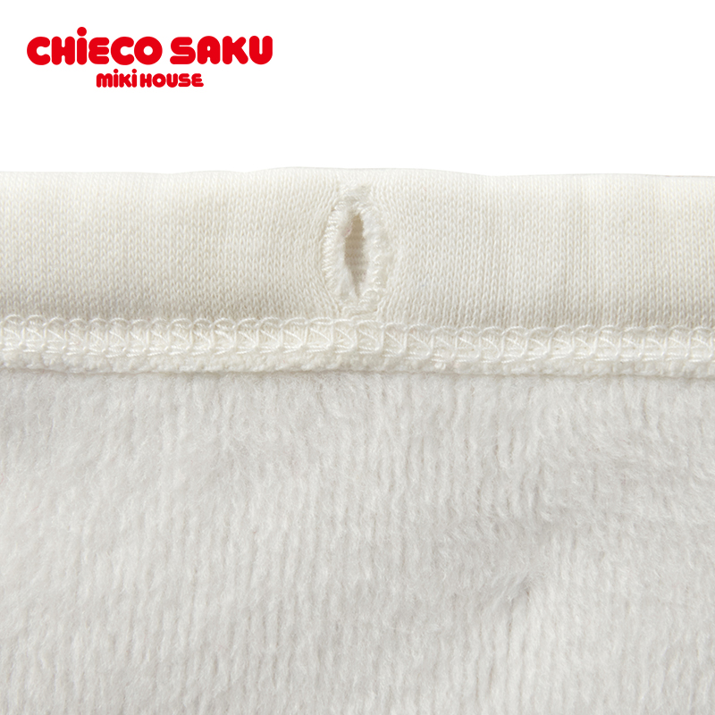 MIKIHOUSE日本制女童打底裤秋冬内里抓绒弹力保暖裤子CHIECO SAKU - 图1