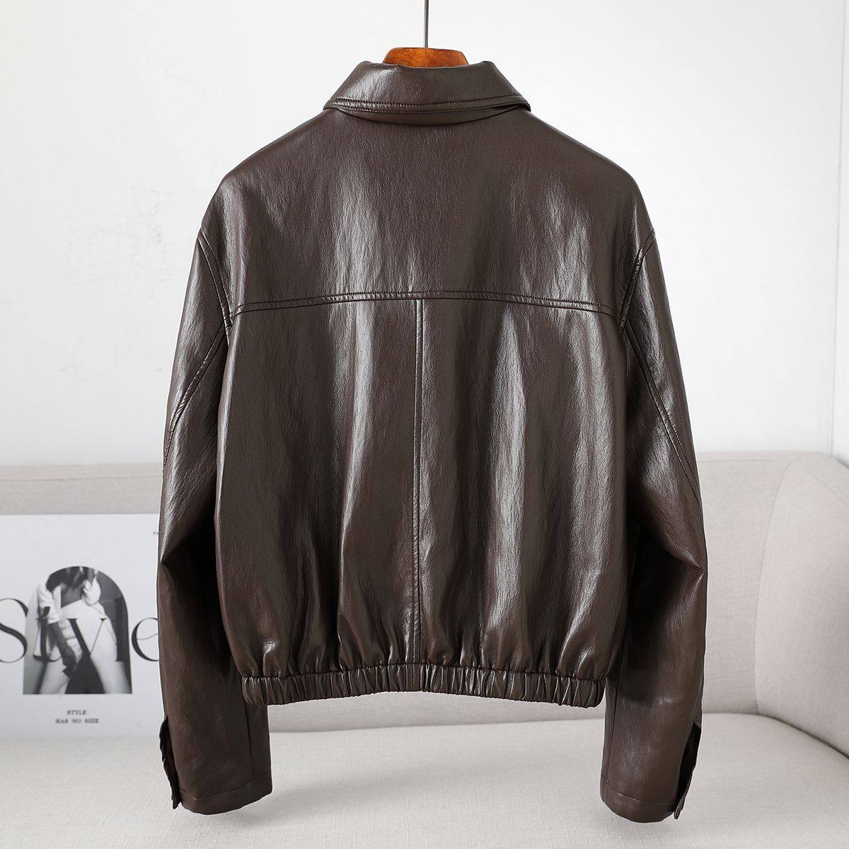 今年流行特惠少量服饰2025年秋冬新款海宁女装PU皮衣时尚潮流,淘宝优惠券,粉丝福利购,淘宝优惠卷