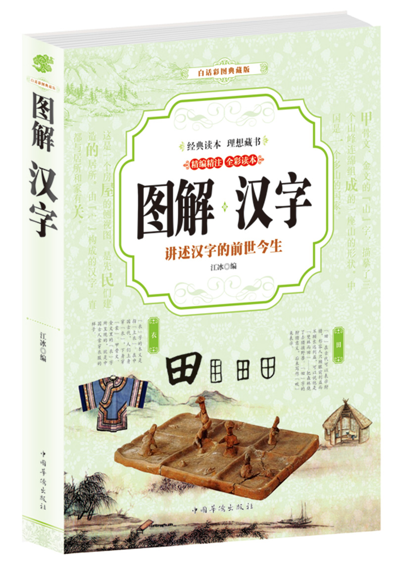 全彩图解汉字有故事的汉字是画出来的我的第一本汉字书给孩子的汉字私房课初学者学前幼儿园儿童小学生笔画笔顺识字启蒙演变大全