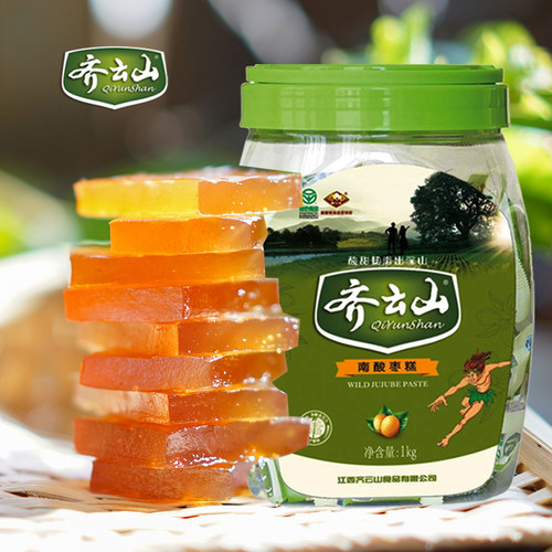 齐云山南酸枣糕罐装百香果多味江西赣州特产小吃零食送礼软糖糕点 - 图0