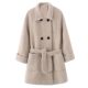 2025 autumn and winter new thick mink fleece coat