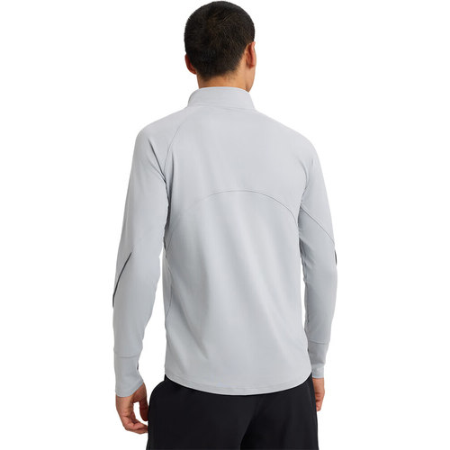 安德玛秋季新款Qualifier男1/2拉链速干跑步运动长袖T恤1365662AD - 图0