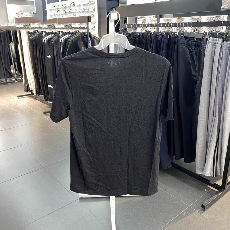 反季特价安德玛UA短袖RUSH Seamless男子吸湿透气健身训练运动T恤,淘宝优惠券,粉丝福利购,淘宝优惠卷