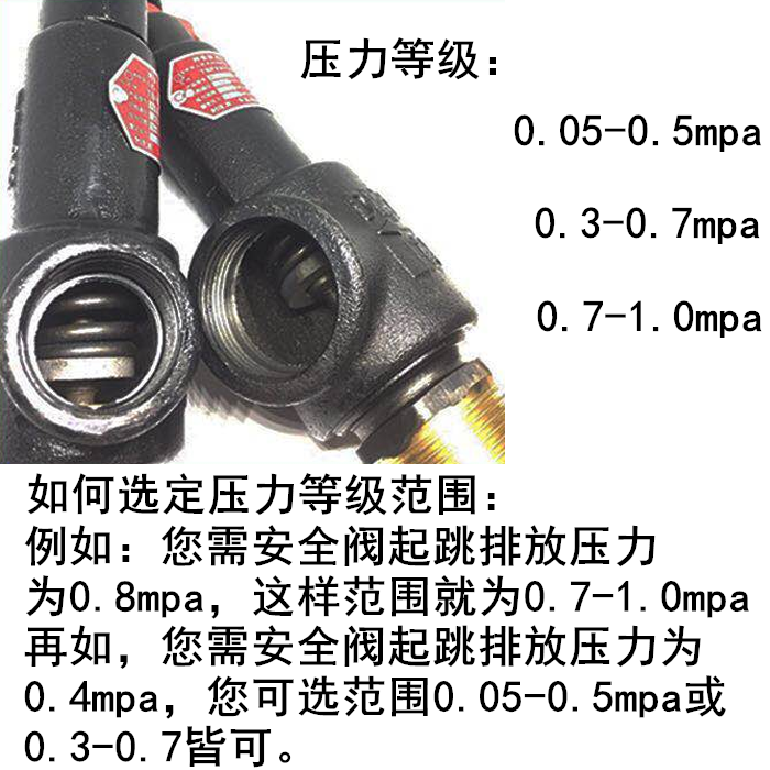青岛通达弹簧式微启式安全阀A27H-10/16 A27T-16储气罐泄压阀-图0