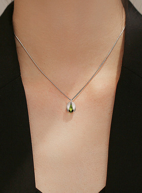 开心果项链女小众轻奢设计感仿真食物吊坠小红书要开心呀锁骨链