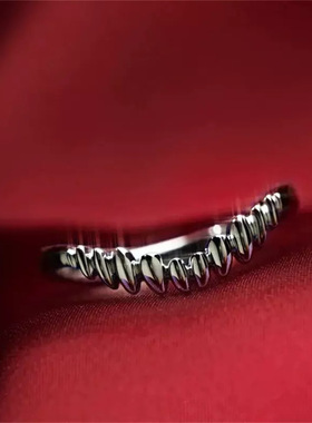 《博德之门》阿斯代伦吸血鬼之噬·分体戒指动漫游戏指环尾戒