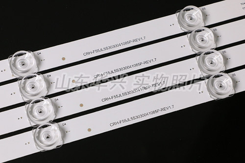 鲁至适用三星UA55MUF30ZJXXZ灯条CRH-F55JL5S3030041085P-REV1.5 - 图0