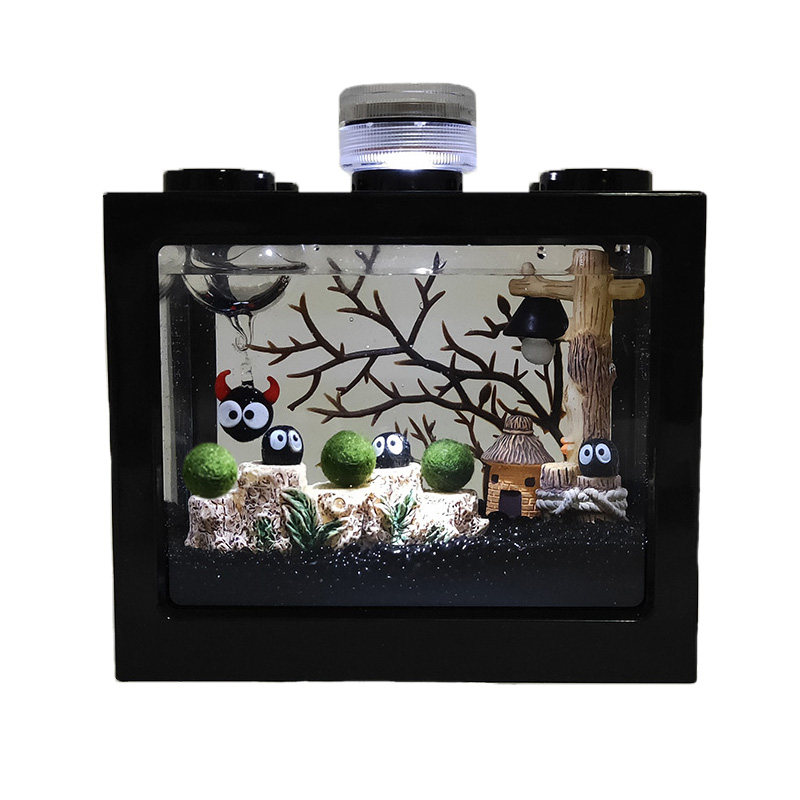 幸福海藻球marimo水培微景观生态瓶鱼缸创意桌面迷你植物DIY礼物,淘宝优惠券,粉丝福利购,淘宝优惠卷