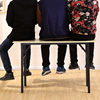 Folding table study table conference desk