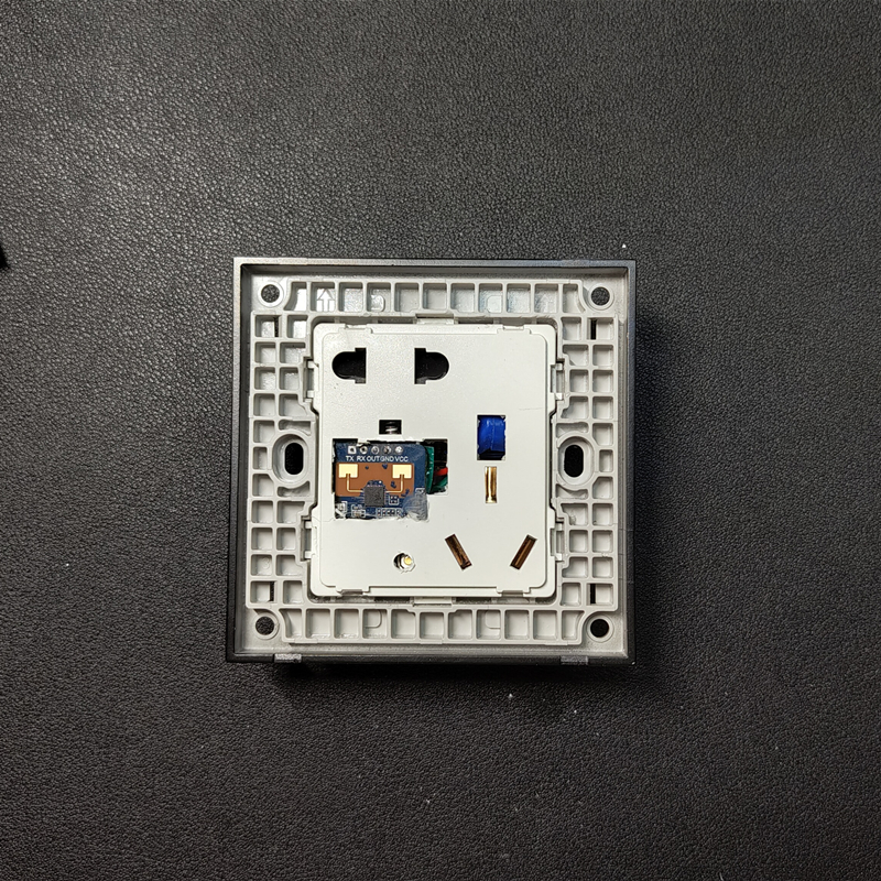 适用欧瑞博五孔插座版86底盒壁装人体存在传感器智能移动感应开关-图0