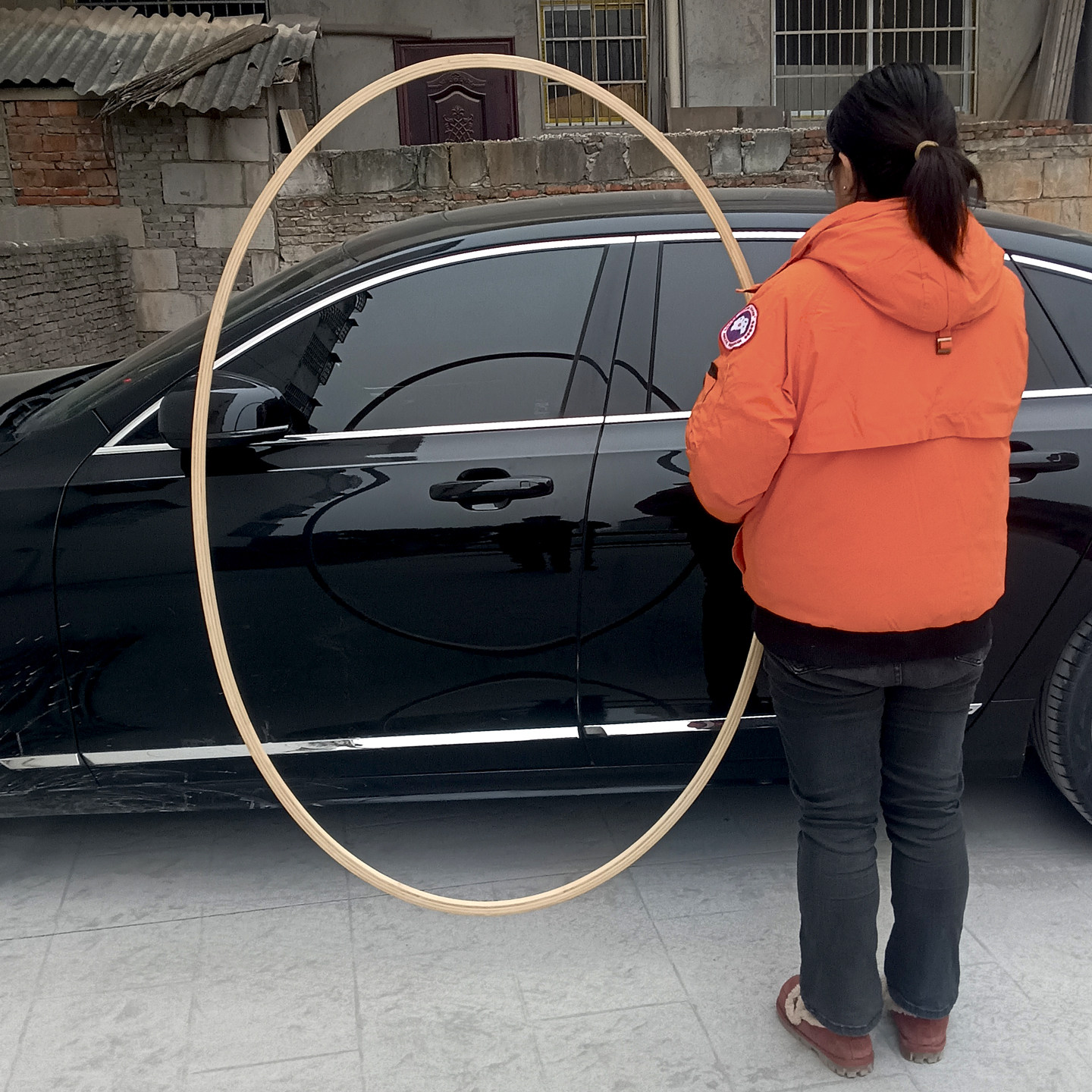 椭圆形竹框蛋形竹圈框架布景支架DIY原木色相框婚庆布景材料手工,淘宝优惠券,粉丝福利购,淘宝优惠卷