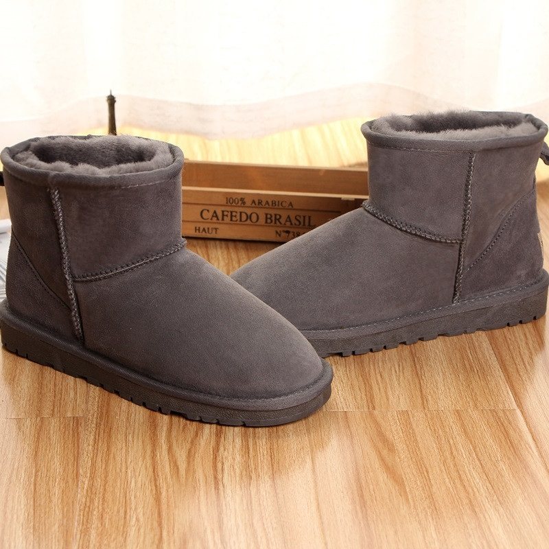 澳洲羊皮毛一体雪地靴男女真皮防滑加绒保暖东北大码冬季羊毛棉鞋,淘宝优惠券,粉丝福利购,淘宝优惠卷