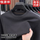 Hengyuanxiang men's round neck 100% pure wool sweater