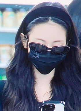 韩国anna同款黑色宽边丝绒发箍女秋冬高级感气质压发卡头箍发饰