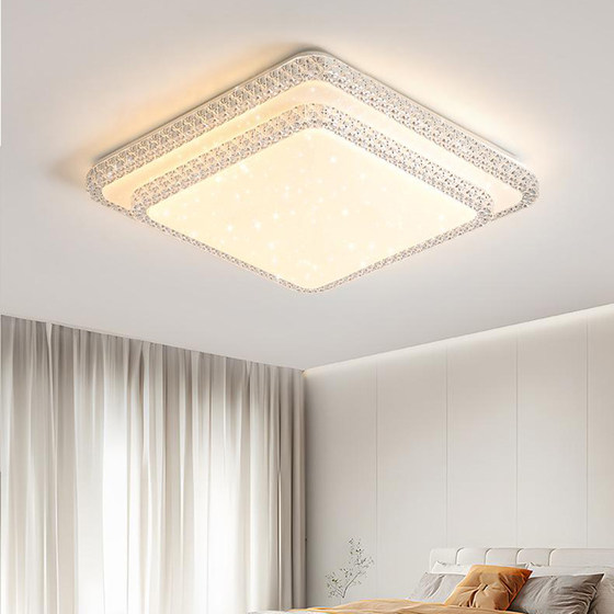 2026 New Living Room Lamp Modern Simple High-End Atmospheric Ceiling Lamp Main Lamp Bedroom Room Lamp Whole House Package