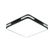 Full spectrum LED ceiling lamp rectangular living room lamp dining room lamp bedroom lamp round balcony room lighting fixtures