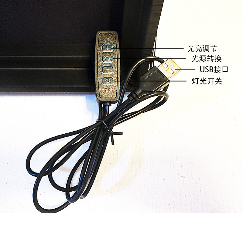 嗨C位LED木花门光源展框水月观音玄关桌面摆件礼物纪念品拍照神器,淘宝优惠券,粉丝福利购,淘宝优惠卷