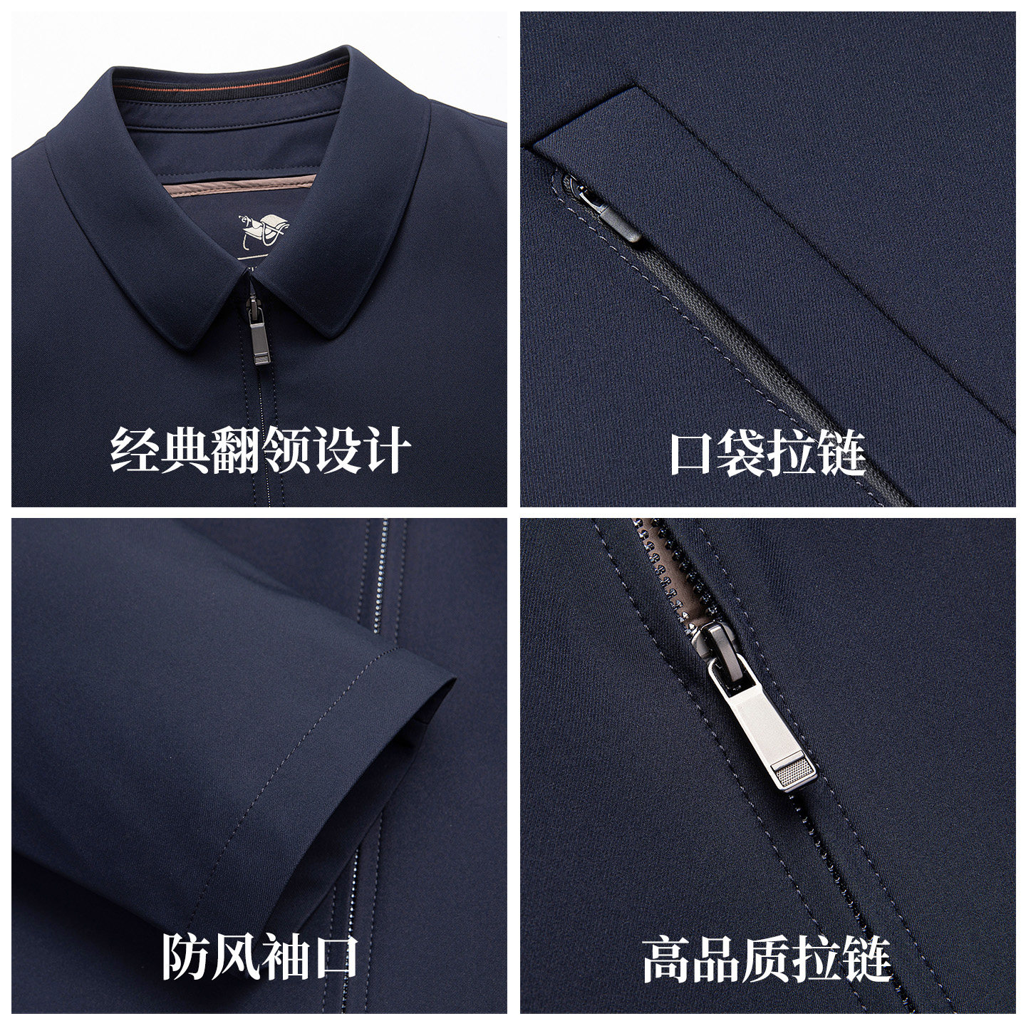 皮尔卡丹男士羽绒服可拆卸内胆保暖加厚中老年冬装爸爸外套鹅绒服