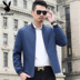 Áo khoác nam Playboy kinh doanh áo khoác mỏng giản dị 2019 xuân hè mới quần áo trung niên nam - Đồng phục bóng chày khoác bomber nam Đồng phục bóng chày
