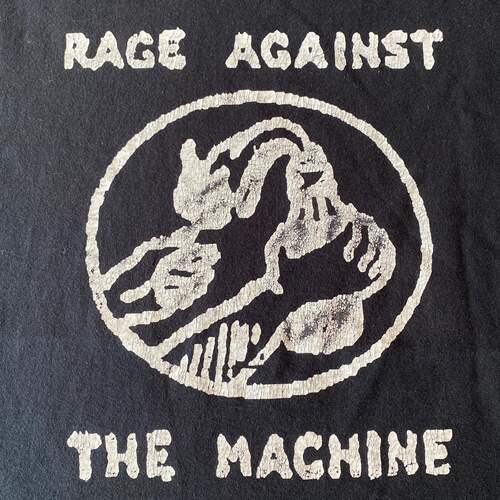 Rage Against the Machine暴力反抗机器乐队短袖说唱休闲男女T恤 - 图1