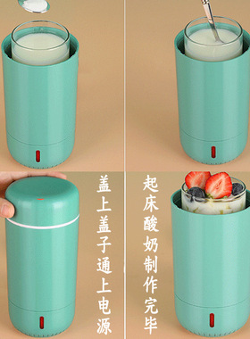 110V/220V双电压酸奶杯家用多功能全自动迷你自制小型便携酸奶机