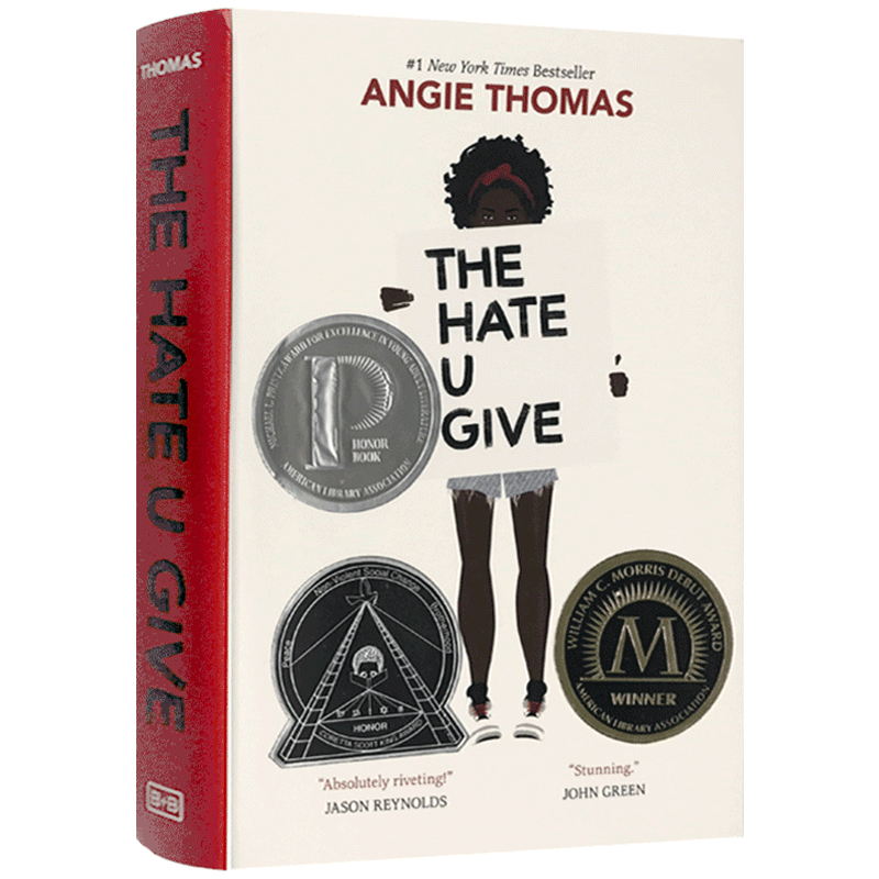 黑暗中的星光 英文原版小说 The Hate U Give 你给的仇恨 敌意 安吉托马斯Angie Thomas 黑人女孩版无声告白 正版进口英语书籍