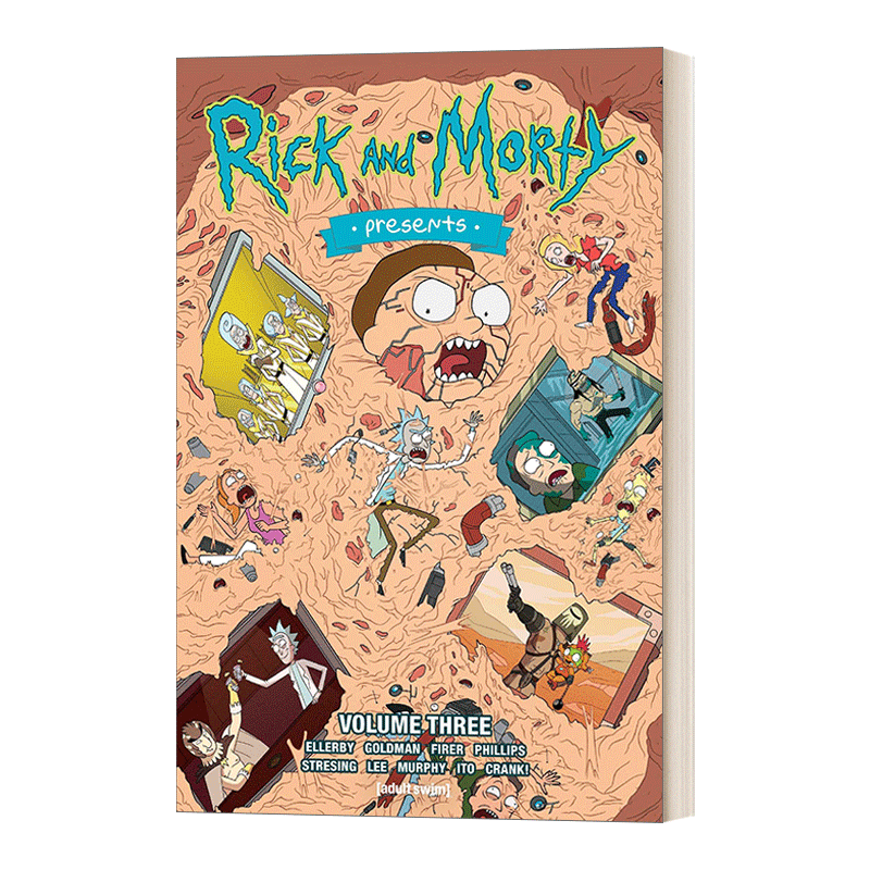 瑞克与莫蒂特刊合集3漫画小说英文原版 Rick and Morty Presents Vol. 3莫迪和瑞克绘本周边英文版 Marc Ellerby进口英语书籍-图0