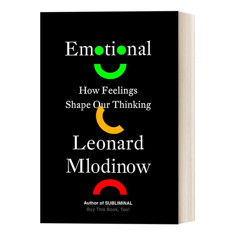 英文原版 Emotional情绪：影响正确决策的变量认知科学豆瓣高分推荐 Leonard Mlodinow精装-图0