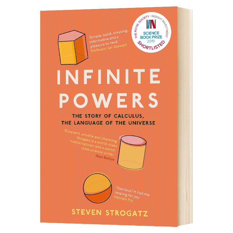 无穷的力量 微积分揭示宇宙的秘密 英文原版 Infinite Powers 史蒂夫 斯托加茨 Steven Strogatz 英文版进口原版英语书籍 - 图0