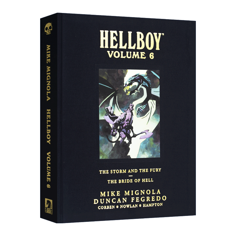 地狱男爵卷6 精装馆藏版 英文原版 Hellboy Library Volume 6 The Storm and The Fury and The Bride of Hell 黑马漫画 英语书籍 - 图3