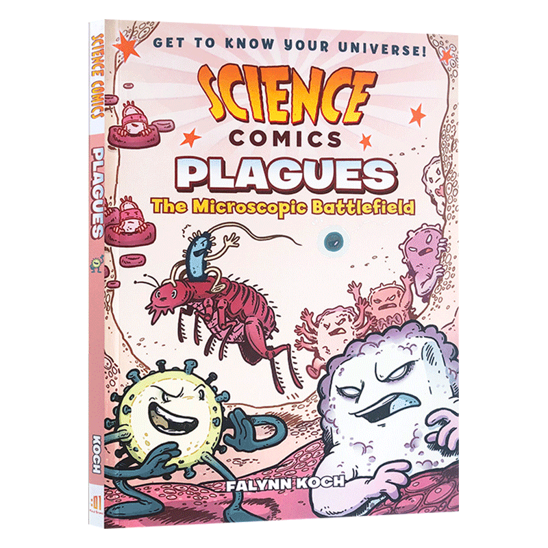 现货 Science Comics: Plagues 科学漫画系列:瘟疫  英文原版 - 图2