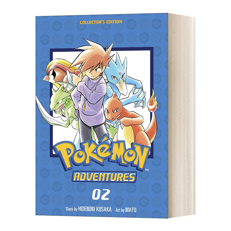 神奇宝贝 皮卡丘大冒险2 漫画 英文原版 Pokemon Adventures Collector's Edition宠物小精灵宝可梦 口袋妖怪 Pikachu进口英语书籍 - 图0