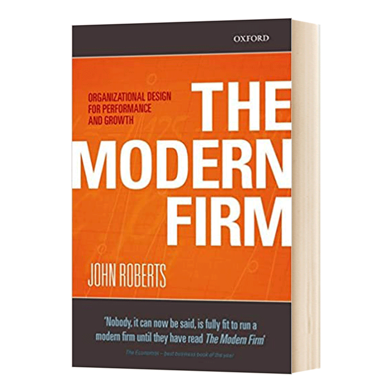 摩登公司 绩效与增长的组织设计 英文原版 The Modern Firm Organizational Design for Performance and Growth 进口英语书籍 - 图0