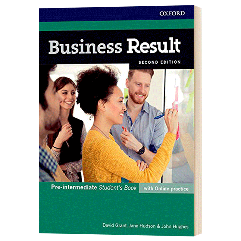 牛津商务英语教材学生书 中低级 英文原版 Business Result Pre-intermediate Student's Book with Online Practice 进口英语书籍