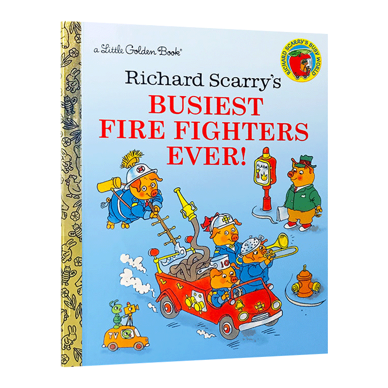 Richard Scarry's Busiest Firefighters Ever Scarry, Richard - 图0