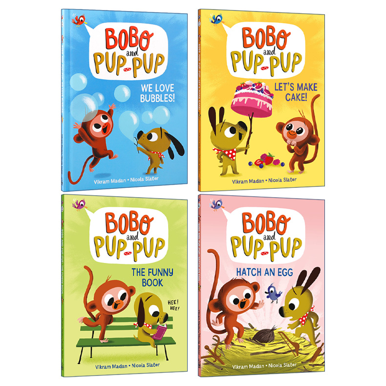 Bobo and Pup-Pup 4 Nicola Slater 英文原版 - 图0