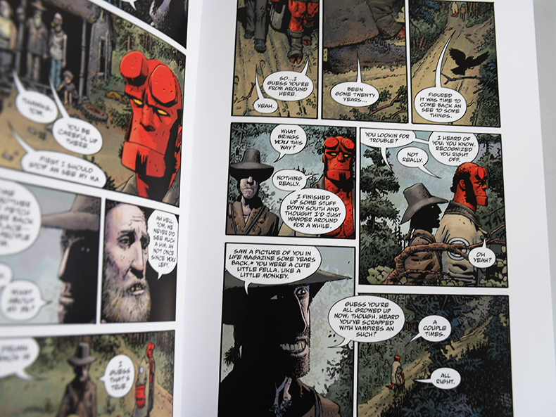 地狱男爵卷4 精装馆藏版 英文原版 Hellboy Library Volume 4 The Crooked Man and The Troll Witch 小子 黑马漫画 进口英语书籍 - 图0