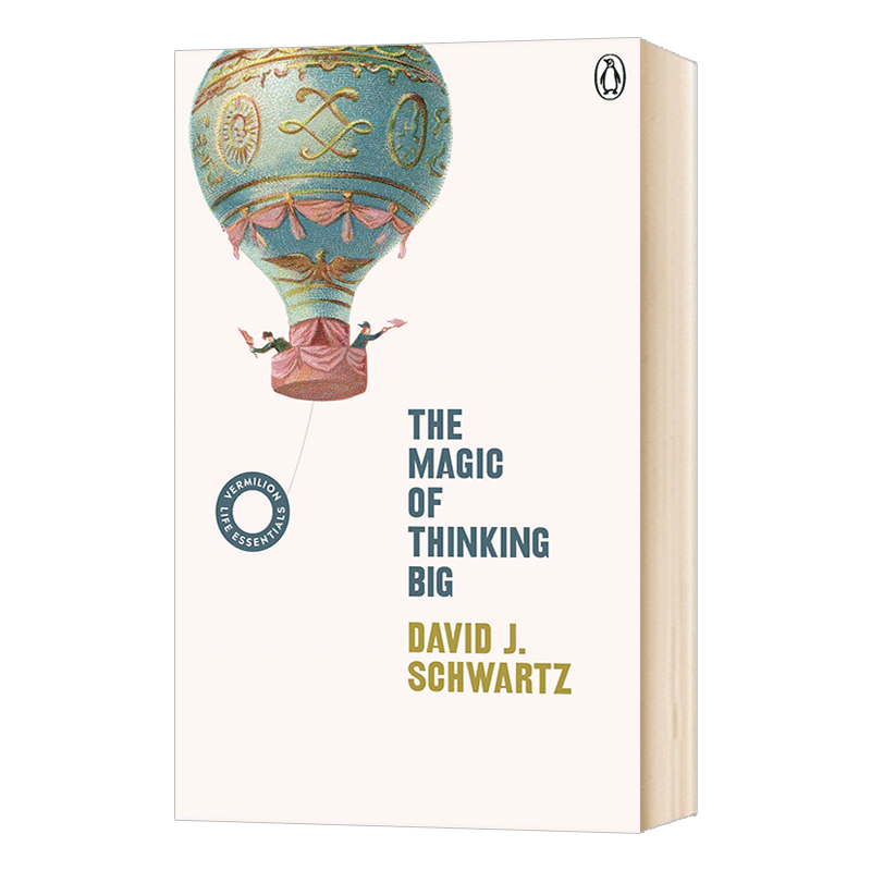 大思想的神奇 英文原版 The Magic of Thinking Big 神奇大思维 勇于思考的魔力 大卫舒尔茨 David J Schwartz 进口原版英语书籍