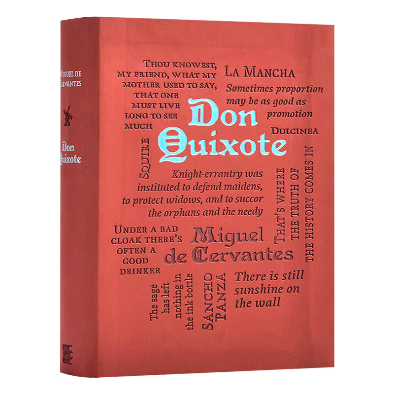 英文原版 Don Quixote塞万提斯唐吉诃德软精装云经典 Word Cloud Classics英文版 Miguel de Cervantes进口英语原版书籍-图0