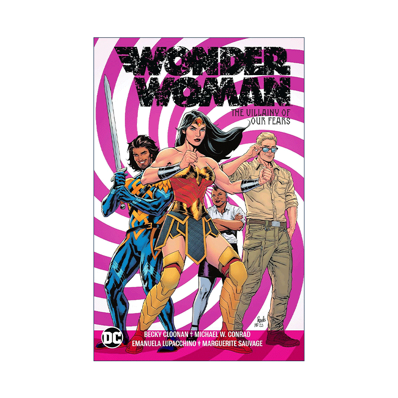英文原版 Wonder Woman Vol.3 The Villainy of Our Fears 神奇女侠 卷三 我们恐惧的罪恶 DC漫画 Becky Cloonan 进口英语原版书籍 - 图0