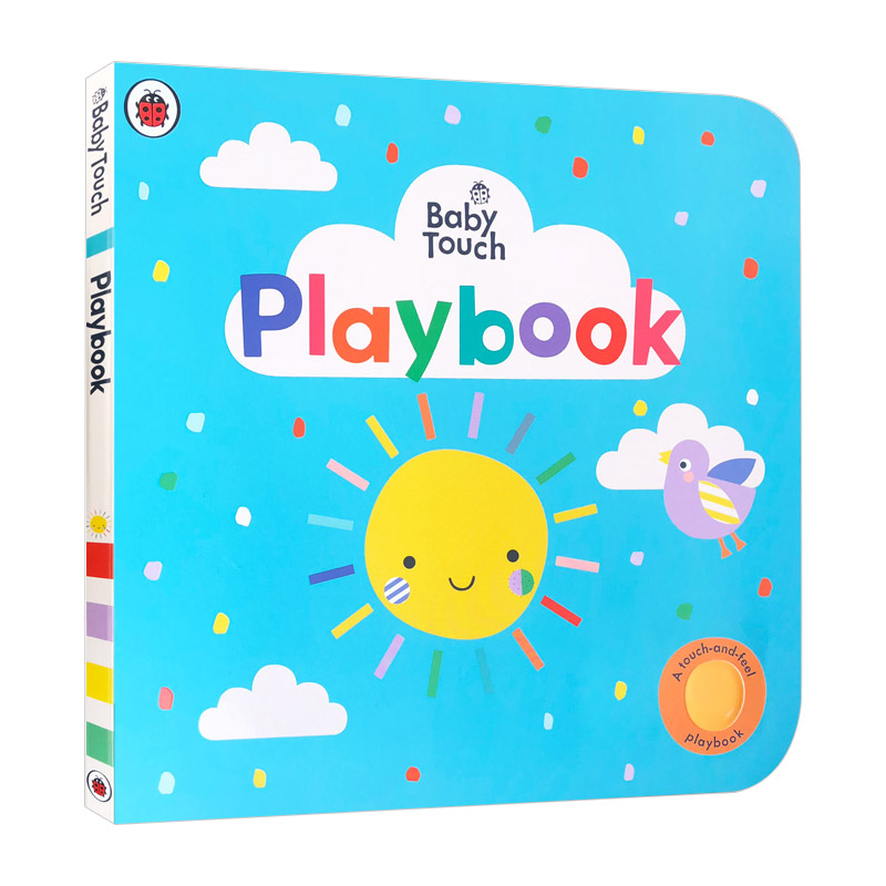 Baby Touch Playbook 瓢虫触摸书 玩玩书 英文原版 Ladybird 幼儿英文启蒙读物 撕不烂 宝宝大开本纸板触摸书 进口英语书籍