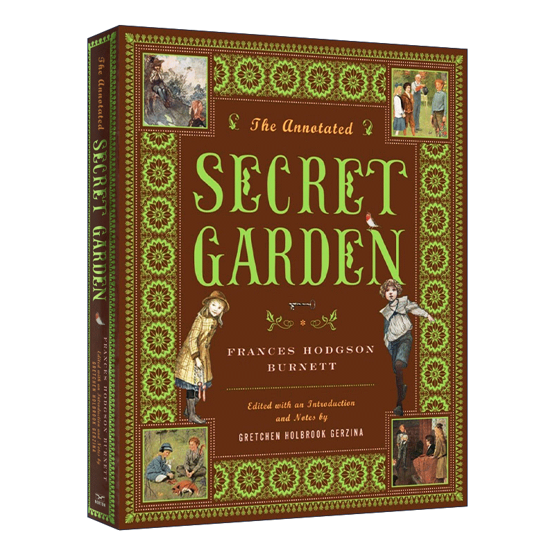 秘密花园 诺顿注释本 英文原版 The Annotated Secret Garden 英国文学选集Norton Anthology English Literature 进口英语书籍 - 图2