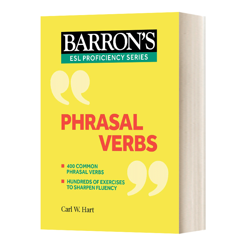 巴朗英语动词短语手册 Barron's Phrasal Verbs Carl W. Hart - 图1